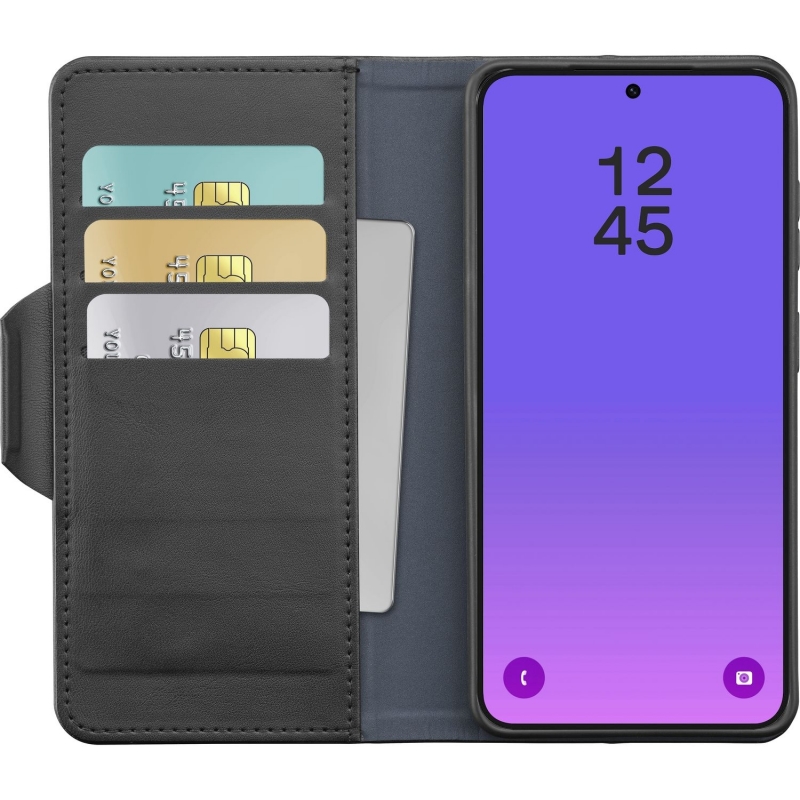 Cellularline Book Agenda 2 - Galaxy A57 Book-style faux leather case with magnetic closure, stand function, and RFID NFC