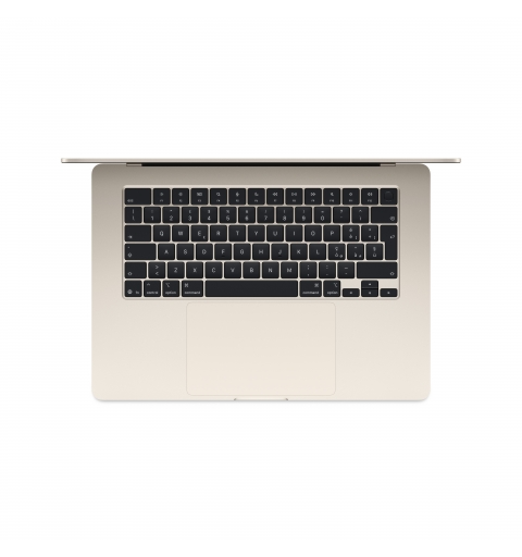 Apple MacBook Air 15-inch M5 chip with 10‑core CPU and 10‑core GPU, 16GB, 1TB SSD - Starlight