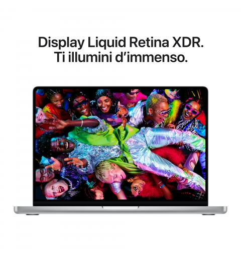 Apple MacBook Pro 14-inch M5 Pro chip with 15‑core CPU and 16‑core GPU, 24GB, 1TB SSD - Silver