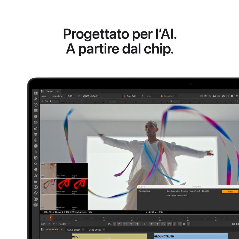 Apple MacBook Pro 16" M5 Pro chip 18‑core CPU 20‑core GPU, 24GB, 1TB SSD - Nero siderale