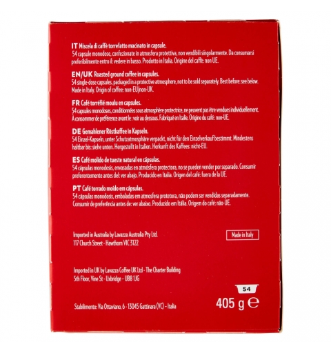 Lavazza Espresso A Modo Mio Qualità rossa 54pz Capsule