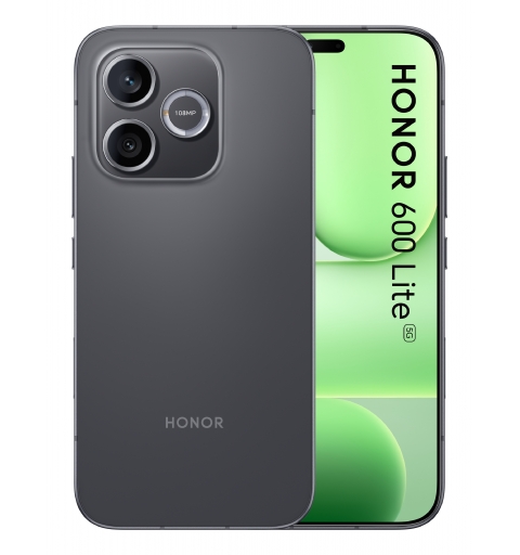 Honor BUNDLE 600 LITE 256GB V BLACK+WATCH 2i BLACK 16,8 cm (6.6") Doppia SIM 5G USB tipo-C 16 GB 6520 mAh Nero