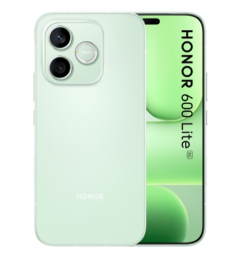 Honor BUNDLE 600 LITE 256GB S GREEN+WATCH 2i BLACK 16,8 cm (6.6") SIM doble 5G USB Tipo C 16 GB 6520 mAh Verde