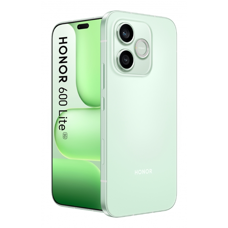 Honor BUNDLE 600 LITE 256GB S GREEN+WATCH 2i BLACK 16,8 cm (6.6") Double SIM 5G USB Type-C 16 Go 256 Go 6520 mAh Vert