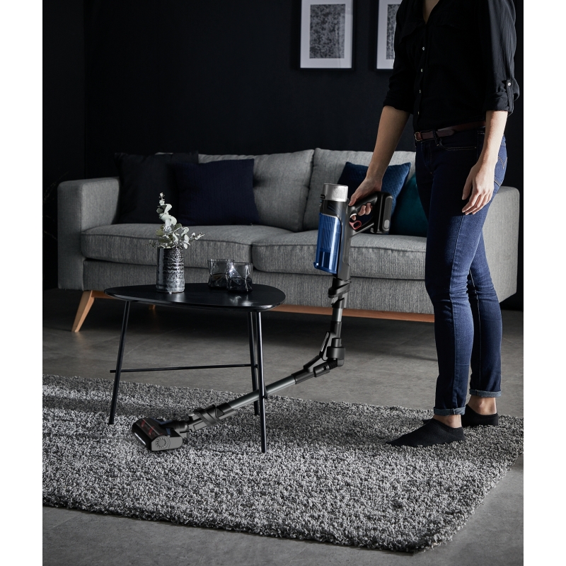 Rowenta RH20C2 2-in-1-Stabstaubsauger Akku Trocken&Nass Beutellos 0,4 l 250 W Schwarz, Blau