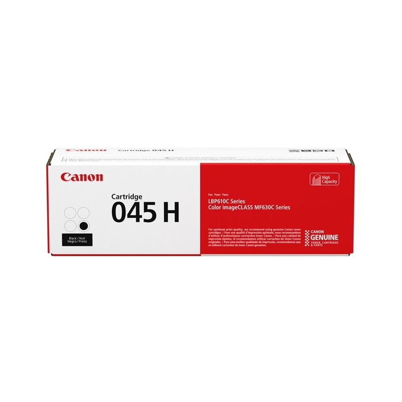 Canon 045 H cartuccia toner 1 pz Originale Nero Canon 045 H cartuccia toner 1 pz Originale Nero