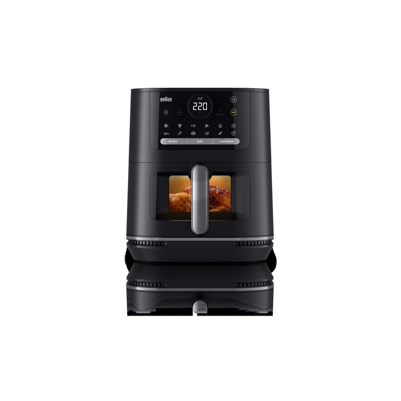 Braun HF5073 Unique 6 L Autonome 2000 W Friteuse d’air chaud Noir