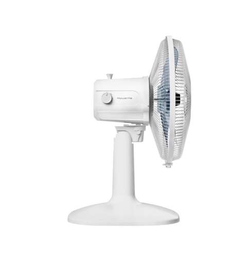 Rowenta Essential+ VU2330 Essential +, Ventilatore da Tavolo, 3 Velocità, Silenziosità 46 dBA, Design compatto, Flusso d’aria