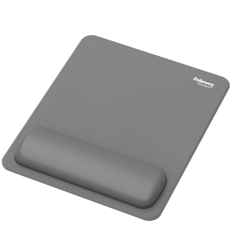 Fellowes Breyta 100142556 alfombrilla para ratón Gris
