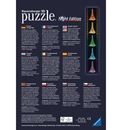 Ravensburger 12579 puzzle 3D puzzle 216 pc(s)