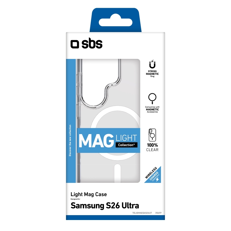 SBS TELIGMAGSAS26UT Handy-Schutzhülle 17,5 cm (6.9") Cover Transparent