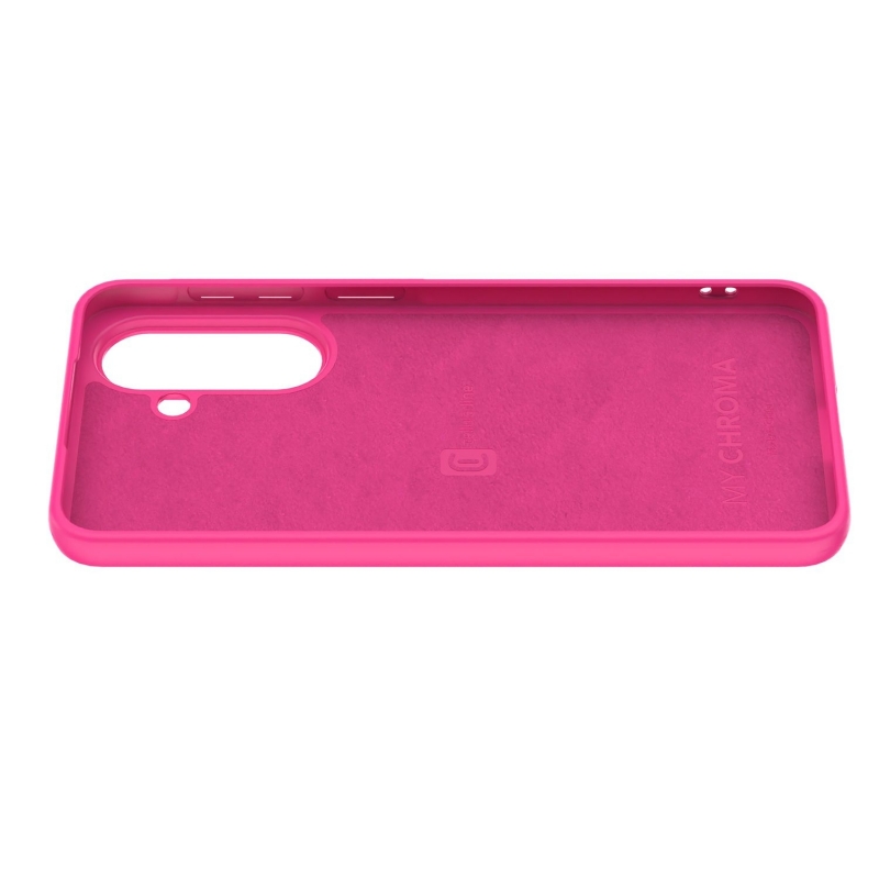 Cellularline CHROMA – Galaxy A57 Funda de TPU colorida con acabado mate y tacto suave, con interior de microfibra antiarañazos.