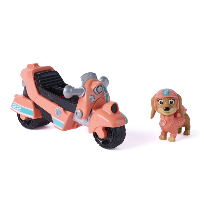 PAW Patrol - Liberty Rettungs-Motorrad mit Sammelfigur (Basis Fahrzeug)