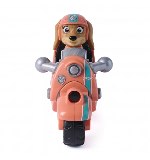 PAW Patrol , Motocicletta di Salvataggio di Liberty, Moto Giocattolo con Personaggio da Collezione, Giochi per Bambini e