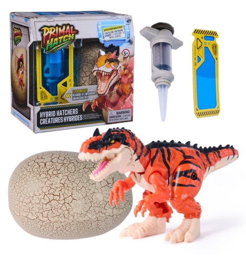 Primal Hatch - Dino Hybride Eclosion Secrète - Oeuf De Dinosaure À Faire Éclore - Figurine Dinosaure Hybride À Collectionner -