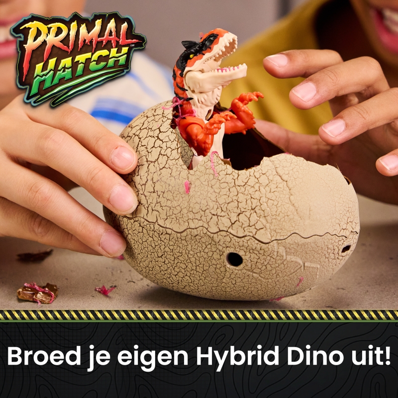 Primal Hatch Hybrid Hatchers Toy Dinosaur & Egg, Mystery Mini Dino Creature, Kids Toys for Boys & Girls Aged 5 & Up, Styles May
