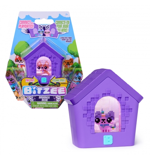 Bitzee - Mascota Digital Doghouse - Mascota Virtual con 15 Cachorros que Reaccionan al tacto con Interacciones y Sonidos -