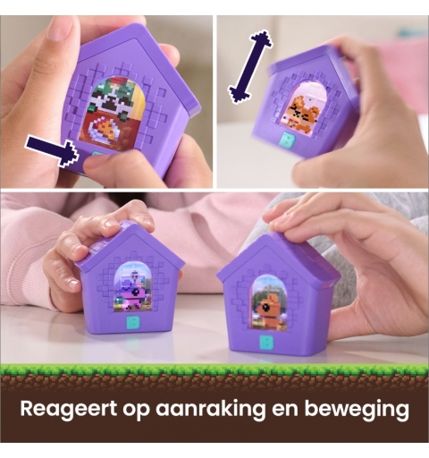 Bitzee Doghouse Niche - Mon Chien Interactif - Animal Digital Qui Réagit Au Toucher Et Aux Mouvements - Ecran Tactile Avec 15