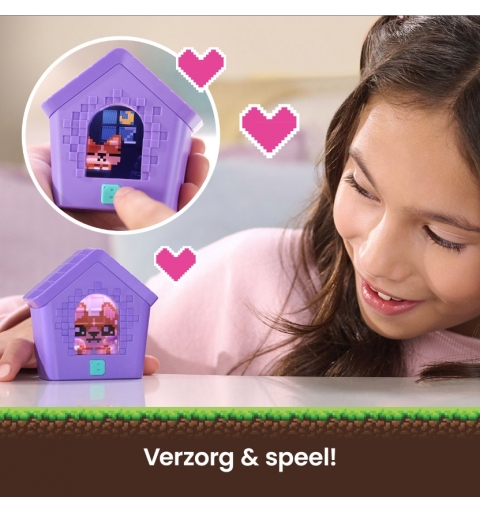 Bitzee - Mascota Digital Doghouse - Mascota Virtual con 15 Cachorros que Reaccionan al tacto con Interacciones y Sonidos -