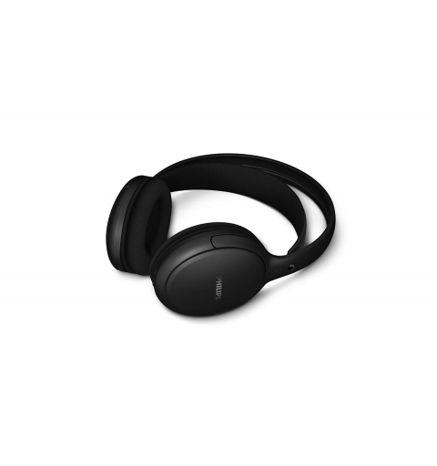 Philips 6000 series SHD6000BK 12 headphones headset Wired & Wireless Head-band TV Charging stand Black