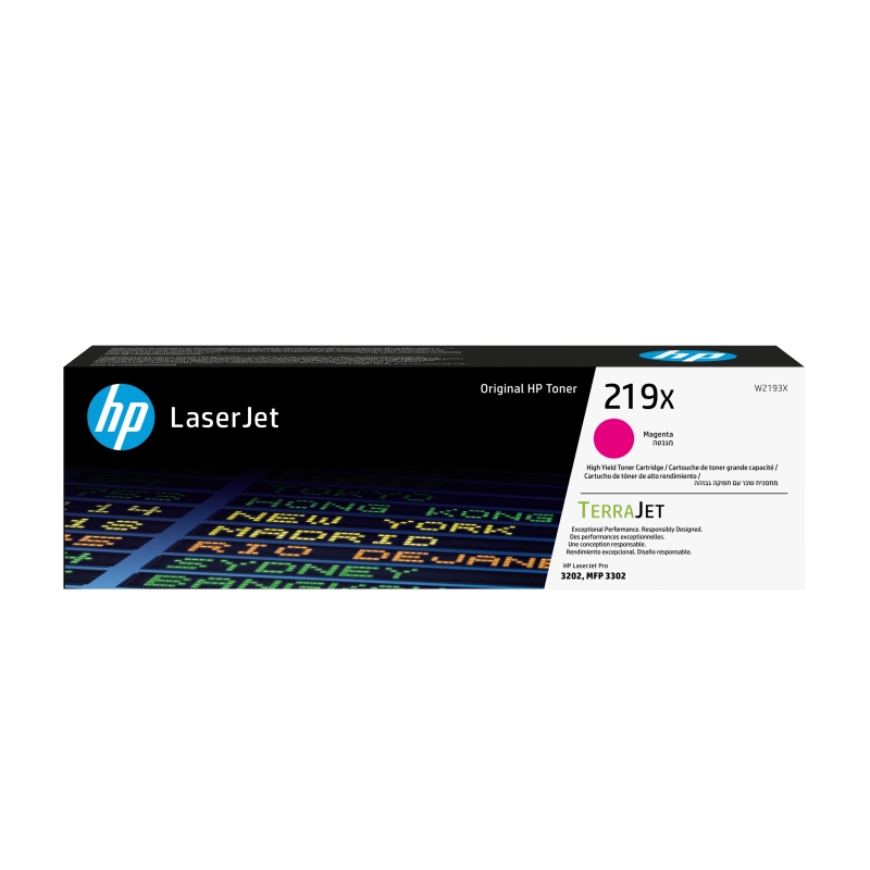 HP Toner magenta grande capacité LaserJet authentique 219X