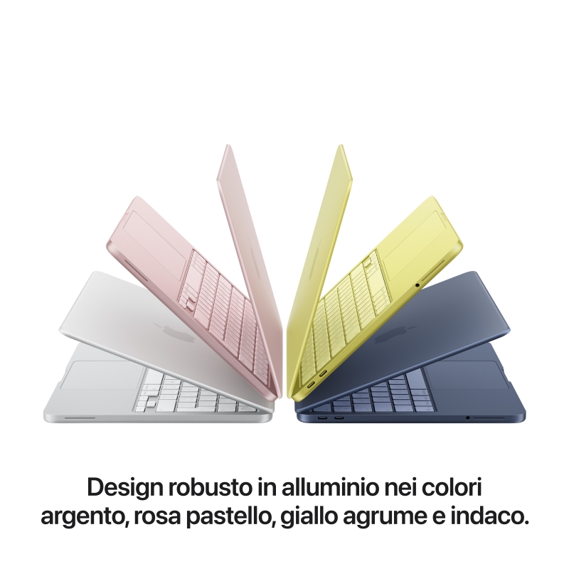 Apple MacBook Neo Apple A A18 Pro Portátil 33 cm (13") 8 GB 512 GB SSD Wi-Fi 6E (802.11ax) macOS Tahoe Rosa
