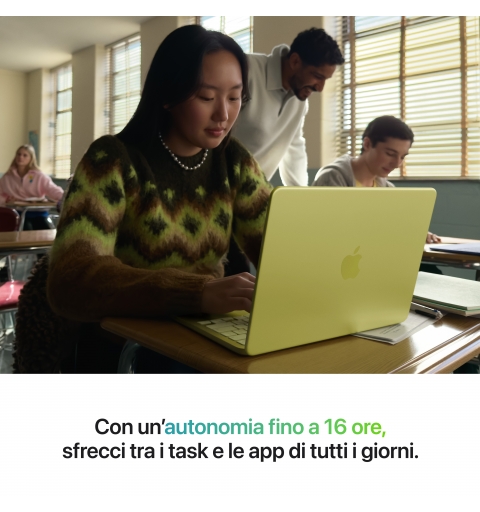 Apple MacBook Neo Apple A A18 Pro Laptop 33 cm (13") 8 GB 512 GB SSD Wi-Fi 6E (802.11ax) macOS Tahoe Limette