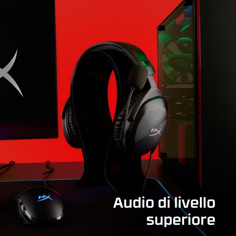 HyperX Cloud Stinger 2 – Cuffie da gaming (nero)