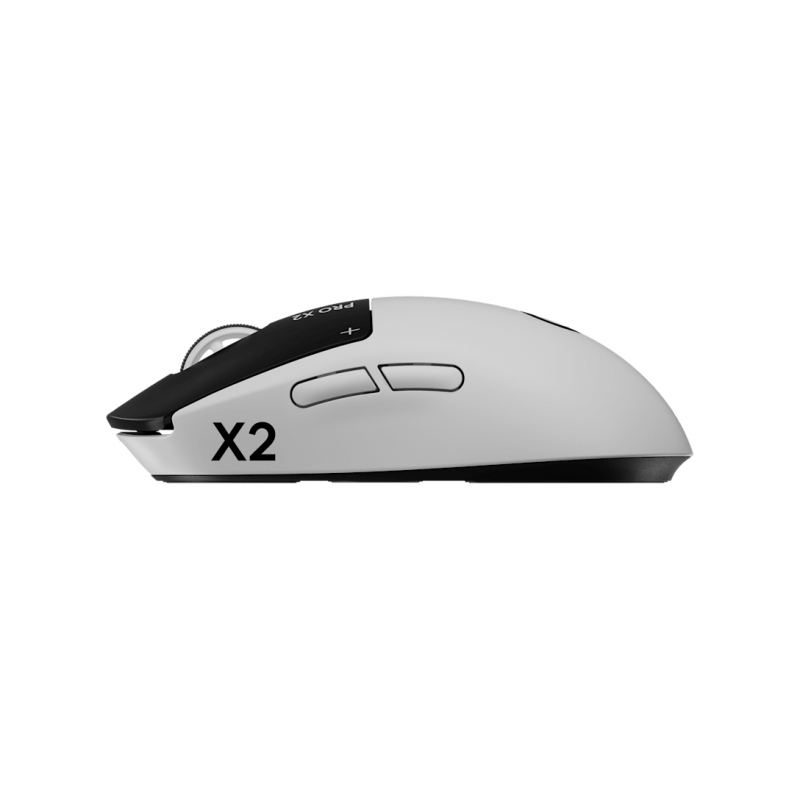 Logitech G PRO X2 SUPERSTRIKE mouse Gaming Right-hand RF Wireless + USB Type-C Optical 44000 DPI