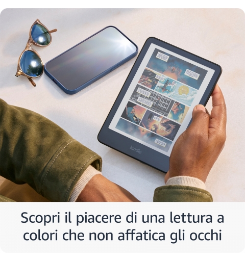 Amazon Kindle Colorsoft eBook-Reader Touchscreen 16 GB WLAN Schwarz