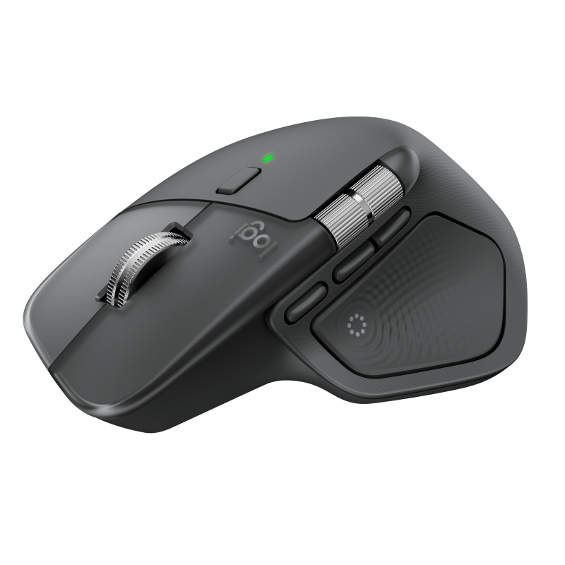 Logitech MX Master 4 Maus Büro rechts RF Wireless + Bluetooth Laser 8000 DPI
