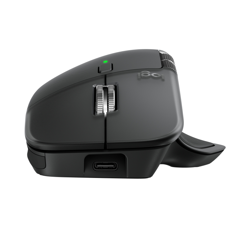 Logitech MX Master 4 souris Bureau Droitier RF sans fil + Bluetooth Laser 8000 DPI