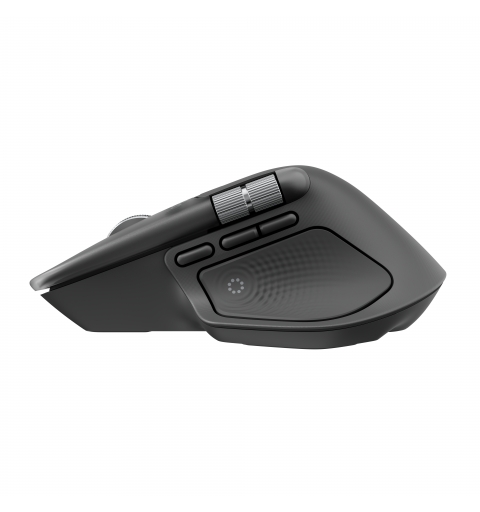 Logitech MX Master 4, ratón inalámbrico ergonómico con respuesta háptica avanzada, desplazamiento ultrarrápido, carga USB-C,