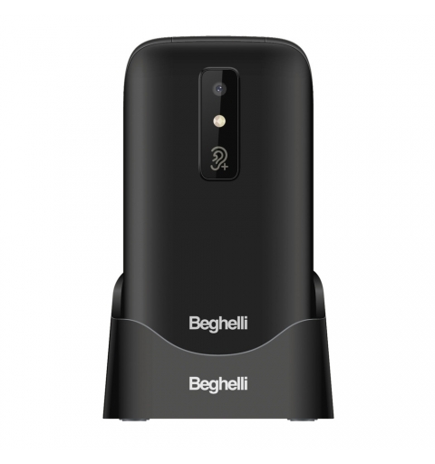 Beghelli 9206 teléfono móvil 7,11 cm (2.8") 100 g Negro Teléfono para personas mayores