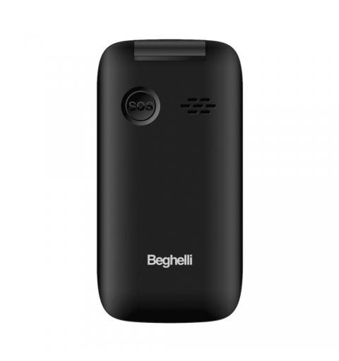 Beghelli 9206 téléphone portable 7,11 cm (2.8") 100 g Noir Téléphone pour seniors