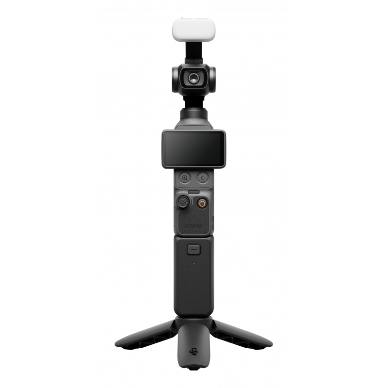 DJI Osmo Pocket 4 fotocamera a sospensione cardanica 4K Ultra HD 37 MP Wi-Fi Nero
