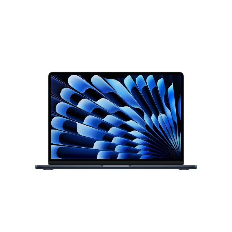 Apple MacBook Air 13-inch M5 chip with 10‑core CPU and 10‑core GPU, 24GB, 1TB SSD - Midnight