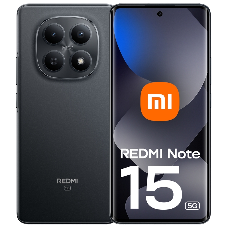 Xiaomi Redmi Note 15 5G 17,2 cm (6.77") 8 GB 128 GB 5520 mAh Negro