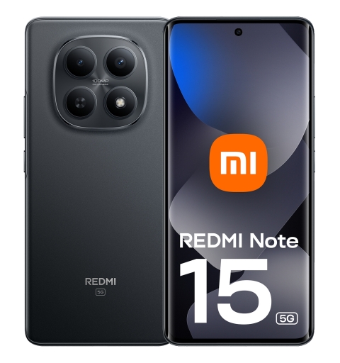 Xiaomi Redmi Note 15 5G 17.2 cm (6.77") 8 GB 128 GB 5520 mAh Black