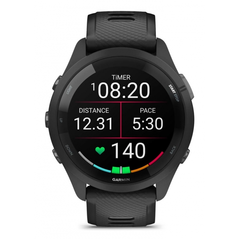 Garmin Forerunner 265 3,3 cm (1.3") AMOLED 46 mm Digital 416 x 416 Pixel Touchscreen Schwarz WLAN GPS