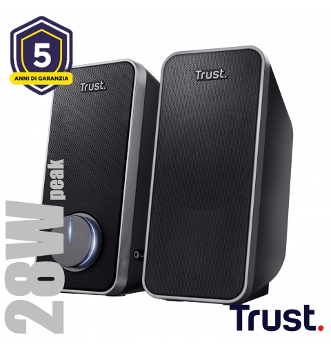 Trust 20179 Lautsprecher Schwarz Kabelgebunden 14 W