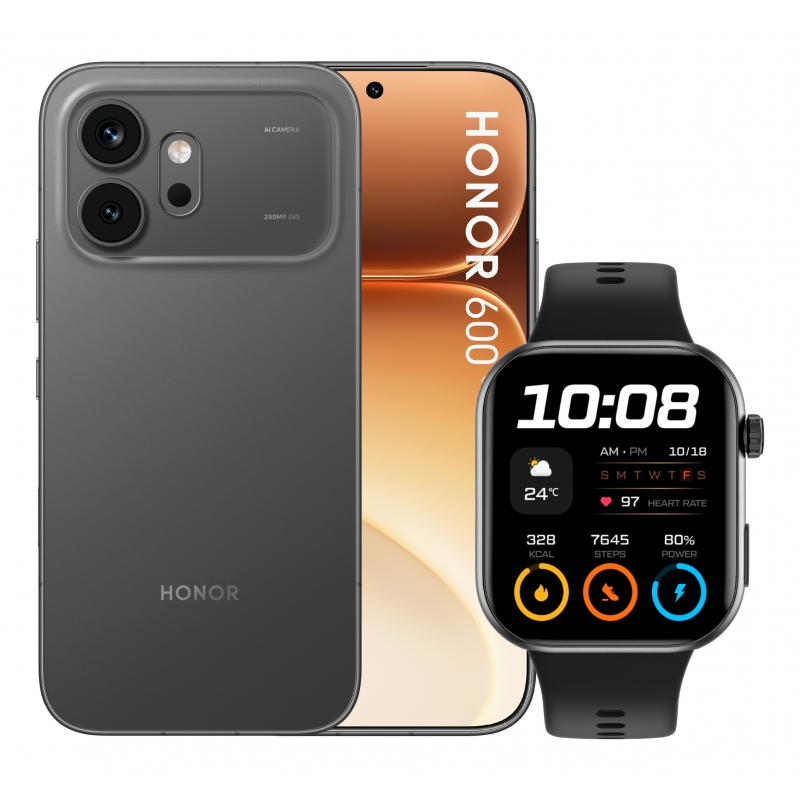 Honor HOR6005G8512+W smartphone 16.7 cm (6.57") Dual SIM Android 16.0 5G USB Type-C 8 GB 512 GB 6400 mAh Black