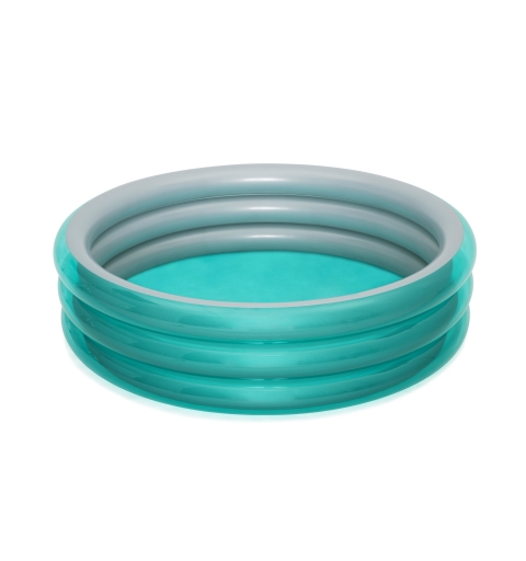 Bestway Inflatable Pool Big Metallic - 3-Ring - Φ2.01m x H53cm