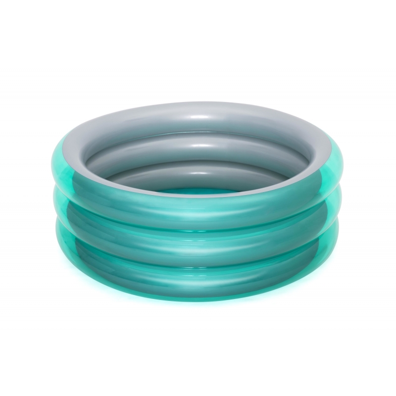 Bestway Piscine gonflable - 3 boudains - Φ1.5m x H53cm