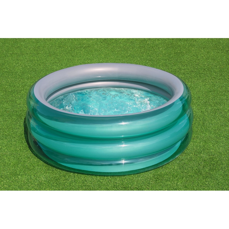 Bestway Inflatable Pool Big Metallic - 3-Ring - Φ1.5m x H53cm
