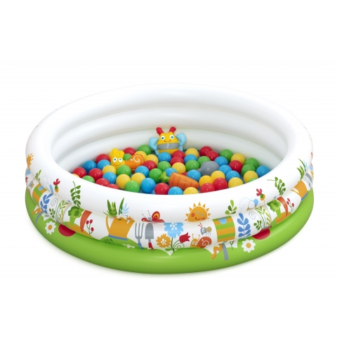 Bestway Sprouts & Spring Inflatable Ball Pit and Play Pool with 50 Play Balls