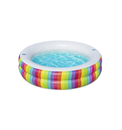 Bestway 54443 Aufstellpool Aufblasbarer Pool Rund Mehrfarbig