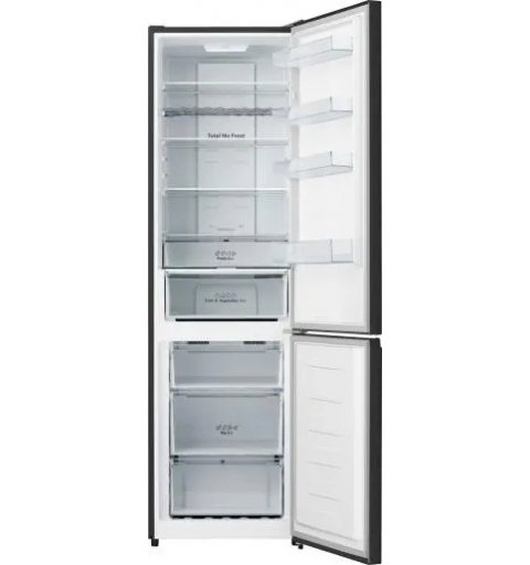 Hisense RB440N4AFD réfrigérateur-congélateur Pose libre 336 L Noir