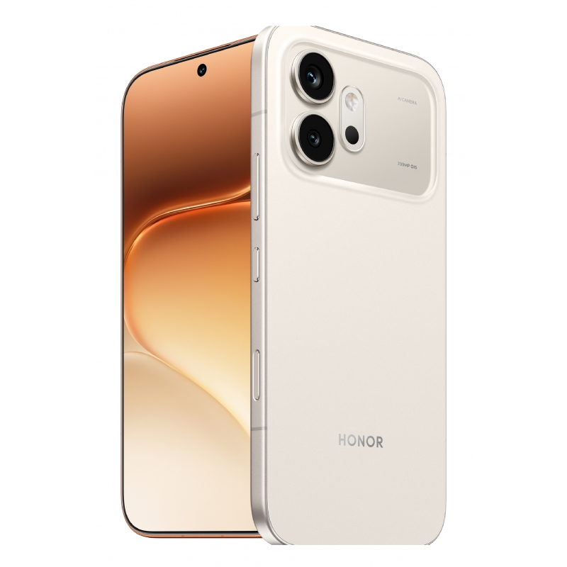 Honor HOR6005G8512G+W smartphones 16,7 cm (6.57") SIM doble Android 16.0 5G USB Tipo C 8 GB 512 GB 6400 mAh Oro