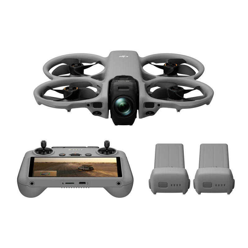 DJI Avata 360 Fly More Combo (RC 2) 4 rotores Octocóptero 64 MP 6000 x 3000 Pixeles 2700 mAh Gris